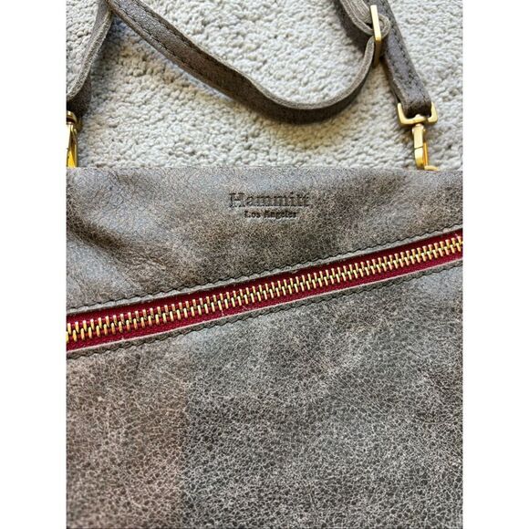 Nearly NEW Hammitt  Nash crossbody in pewter $325 C10 - Picture 2 of 11